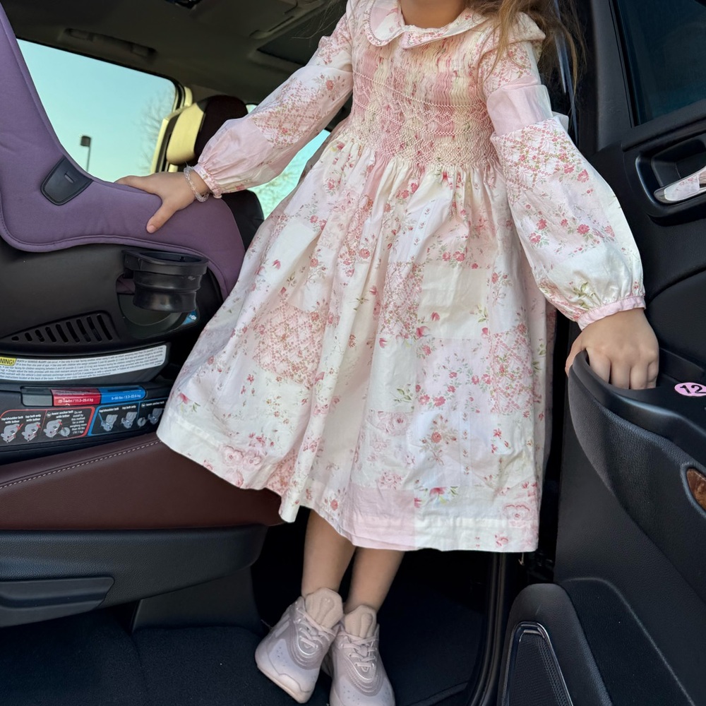 Polo by Ralph Lauren Pink Floral Dress